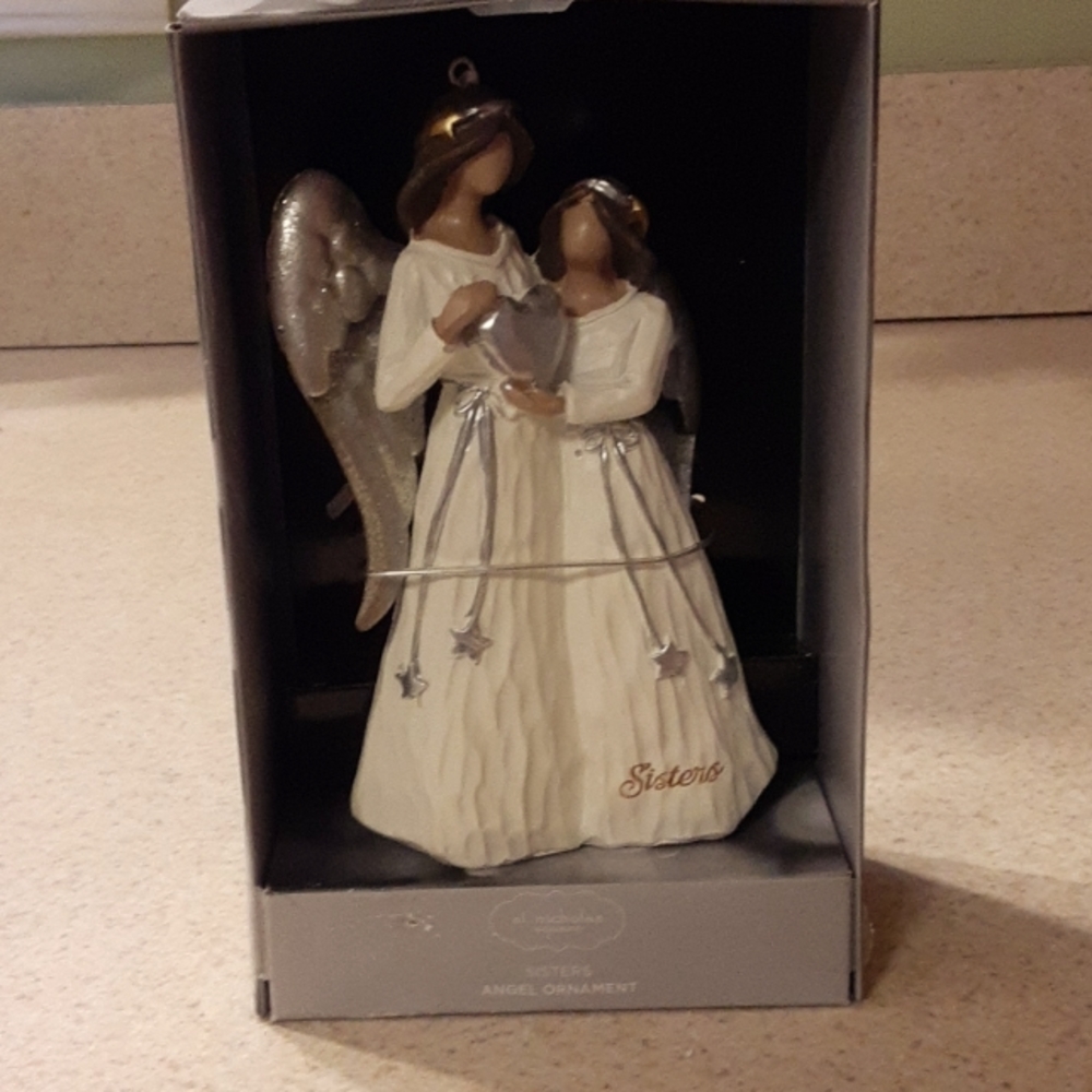 Sisters Angel Ornament
